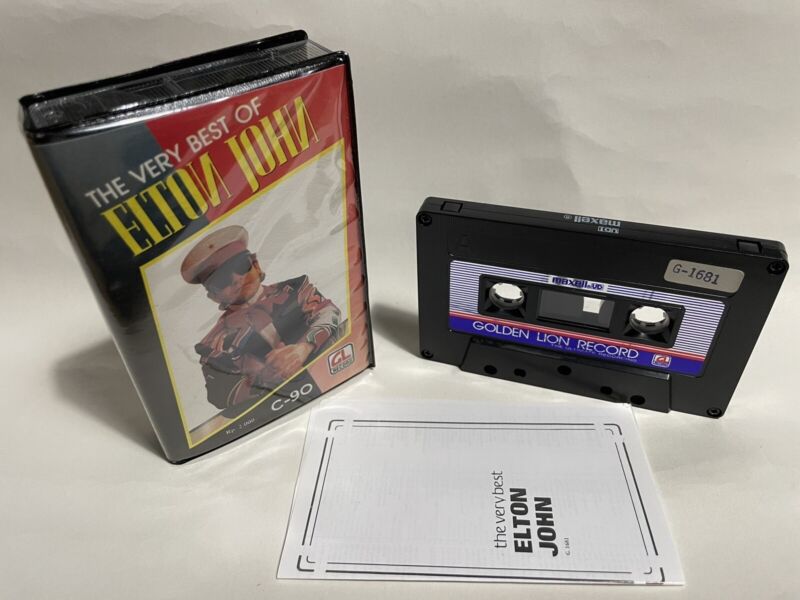 #ad Elton John The Very Best Rare Indonesia Cassette Tape GL Record (Ireland) ebay.co.uk/itm/Elton-John…   🎥