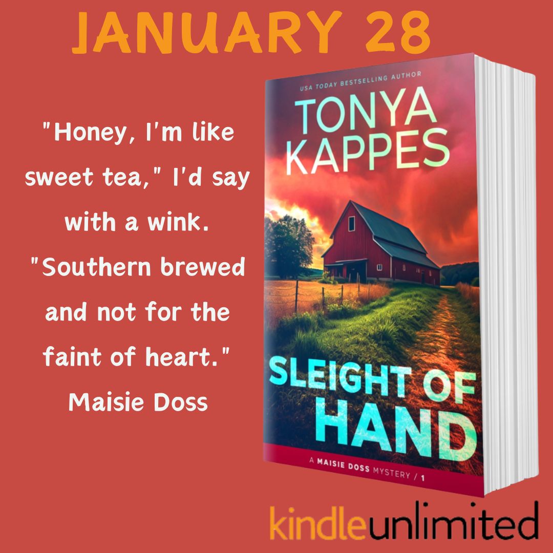 Dive into the charm and mystery of the South with Slight of the Hand Get ready to meet a character as bold & captivating as the land she hails from. Pre-order your copy now and get a taste of this thrilling adventure! AMAZON: amzn.to/3Q3aA8C #MYSTERYBOOK #KindleUnlimited