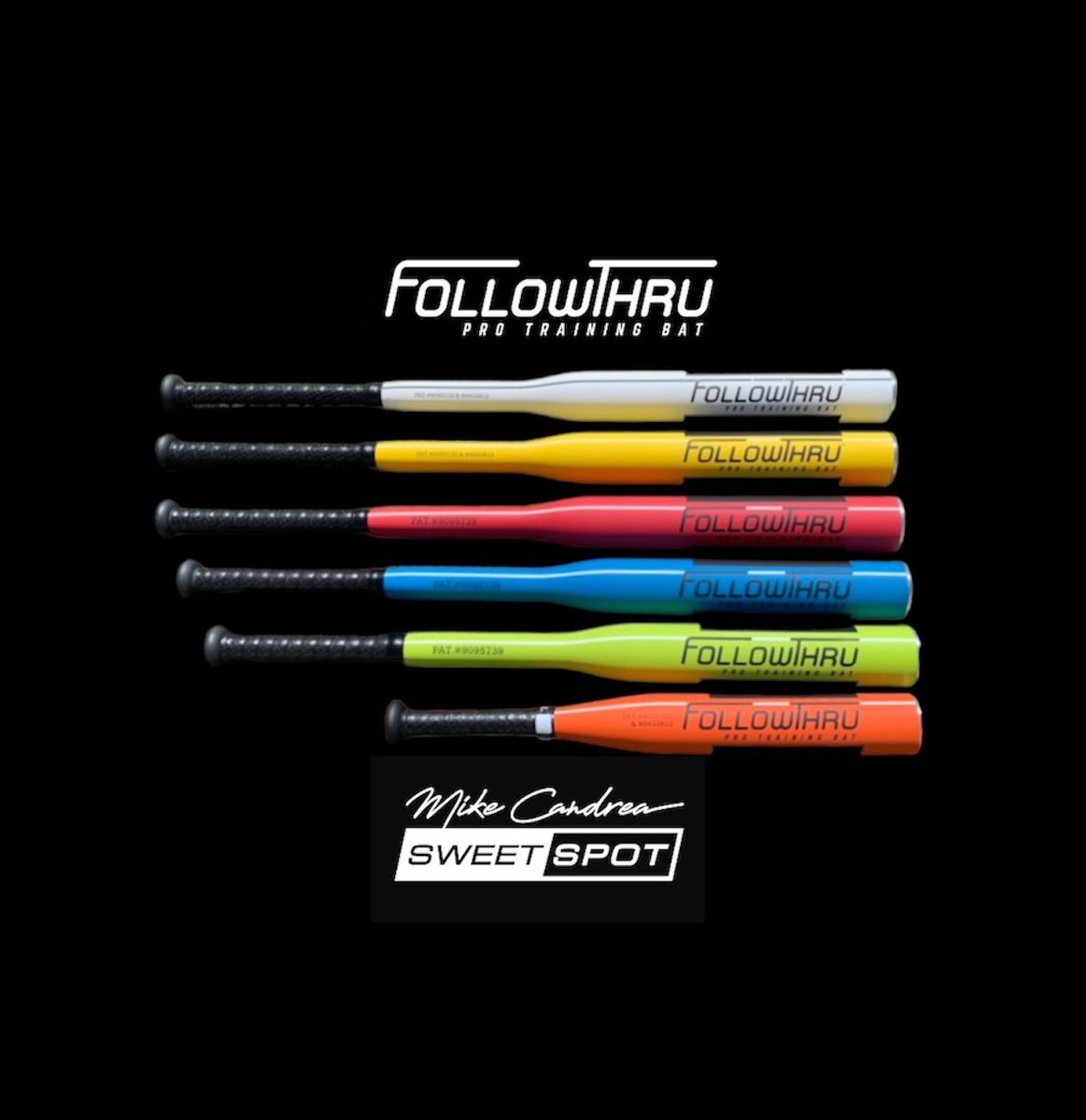 The Mike Candrea Signature Series, our softball line of weighted training bats. In sizes 28in, 30in, 32in, 33in, 34in &amp; a 1-hander⁣
⁣
- increase strength &amp; power⁣
- improve timing &amp; mechanics ⁣
- instant feedback via a click⁣
- able to be used in live BP⁣
⁣
#followthrubat
