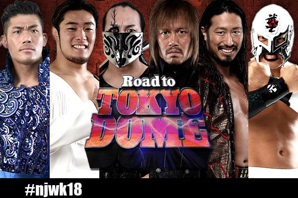 Thursday！ Live action is back on @njpwworld as we get on the Road to Wrestle Kingdom! Watch the last title matches of the year and more LIVE in English! Full card, preview: njpw1972.com/166177 #njpw #njwk18