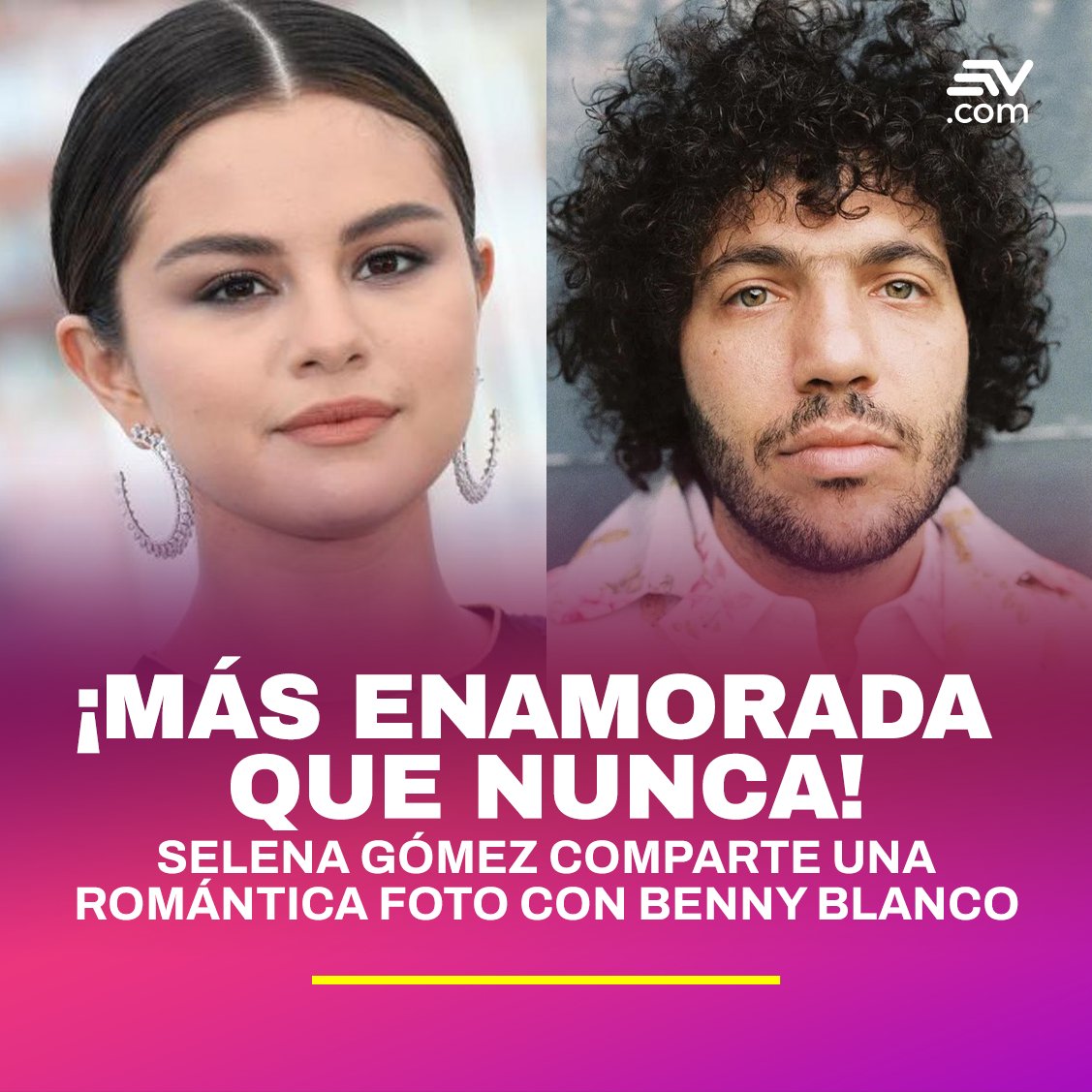 🔴 Tras mucho tiempo de estar soltera, Selena Gómez confirmó su relación con el músico Benny Blanco.

Más detalles ➡ bit.ly/3NvXi41