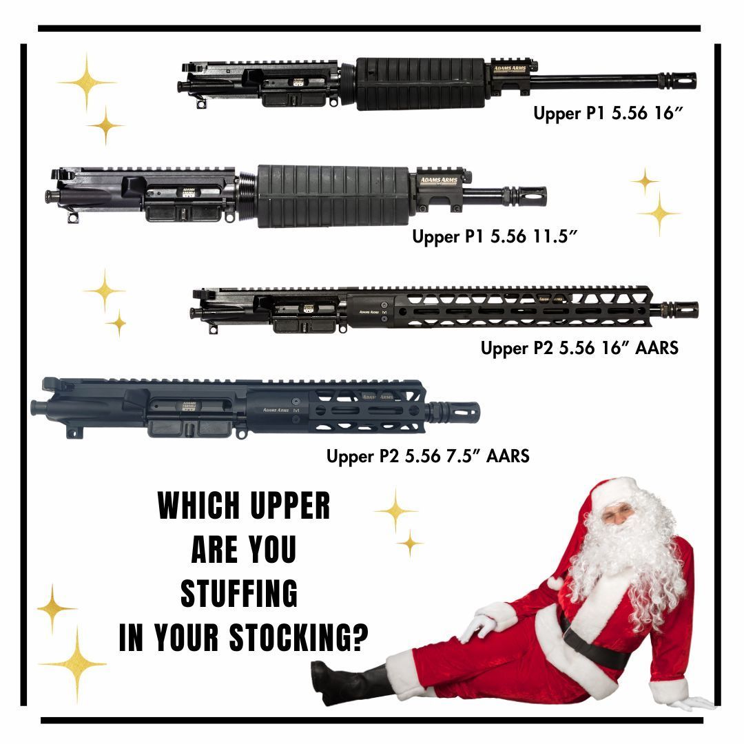 Check out our site for more 12 days of Christmas deals to stuff your stocking with!

#12daysofchristmas #christmasshopping #christmas #stockingstuffer #adamsarms #pistonperformance #cleancoolreliable #customARbuild #gunsafety #guns #firearms #shootingsports #ar15 #ar15build