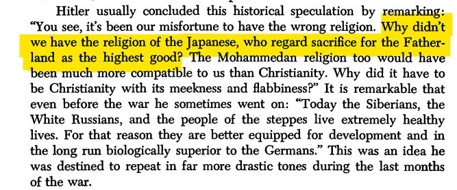 De fascist @martinbosma_pvv schreef een flutboek waarin hij wilde aantonen dat Adolf Hitler links was.
Als Bosma beweert Speer te citeren dat Hitler moslims bewonderde, laat Bosma weg dat het over Japanners gaat.
Deze fluim is nu voorzitter van de Tweede Kamer.