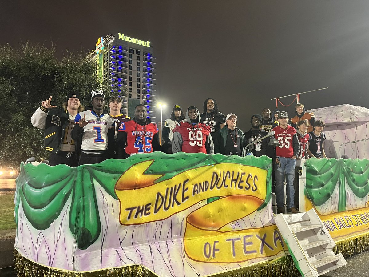 Jerry Byrd (@coachjerrybyrd) on Twitter photo No practice tonight for the West Squad. They are taking part in the Indepencee Bowl parade. Thanks to Huntington HC Stephen Dennis for giving the West a true bowl experience. Tomorrow Surge! Sundayβ¦I-20 Bowl at Ruston HS! ποΈ $10 π°οΈ 2pm! <a href="/k104scoreboard/">k104scoreboardshow</a> <a href="/TheLHSCA/">LHSCA</a> <a href="/lfcafootball/">Louisiana Football Coaches Association</a> No practice tonight for the West Squad. They are taking part in the Indepencee Bowl parade. Thanks to Huntington HC Stephen Dennis for giving the West a true bowl experience. Tomorrow Surge! Sundayβ¦I-20 Bowl at Ruston HS! ποΈ $10 π°οΈ 2pm! <a href="/k104scoreboard/">k104scoreboardshow</a> <a href="/TheLHSCA/">LHSCA</a> <a href="/lfcafootball/">Louisiana Football Coaches Association</a>