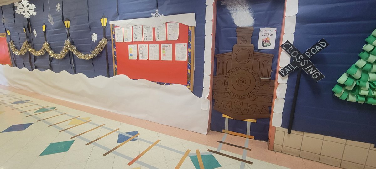 What's cooler than having your procedural writing piece on how to make hot cocoa posted in the hallway? Having it posted along the polar express route! <a href="/RCSDsch45/">Mary McLeod Bethune</a> 
<a href="/Sberry_School45/">Sarah Iamele</a> <a href="/rm515151/">Rhonda Morien</a>