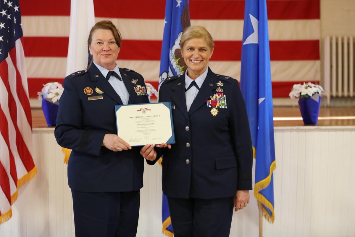 TheNationsFirst's tweet image. CONCORD, Mass. – Members of the Massachusetts National Guard, family and friends attend the promotion ceremony honoring Brig. General Virginia I. Gaglio, who was promoted to Major General at the National Guard Museum, Dec. 15, 2023.
#thenationsfirst 
#nationalguardmuseum