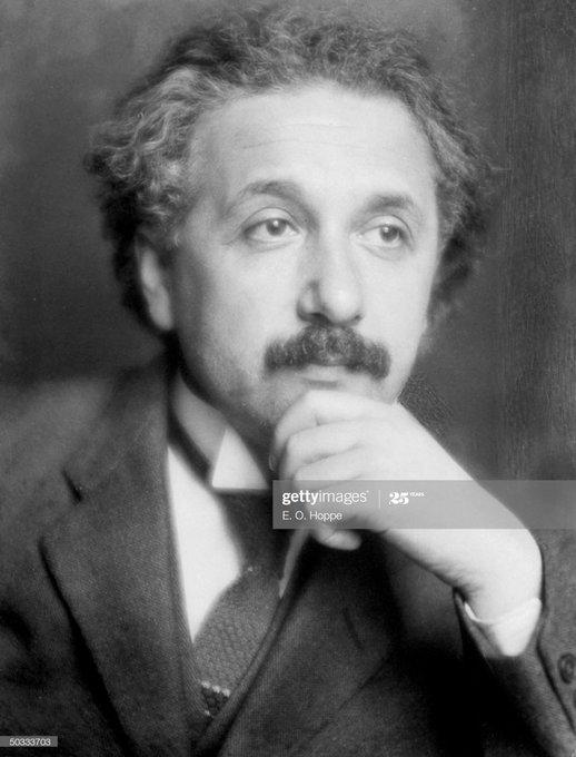 'I cannot seriously believe in [quantum mechanics] because the theory cannot be reconciled with the idea that physics should represent a reality in space and time, free from spooky actions at a distance.' 

-Albert Einstein to Max Born
March 3, 1947

#histSTM #Einstein