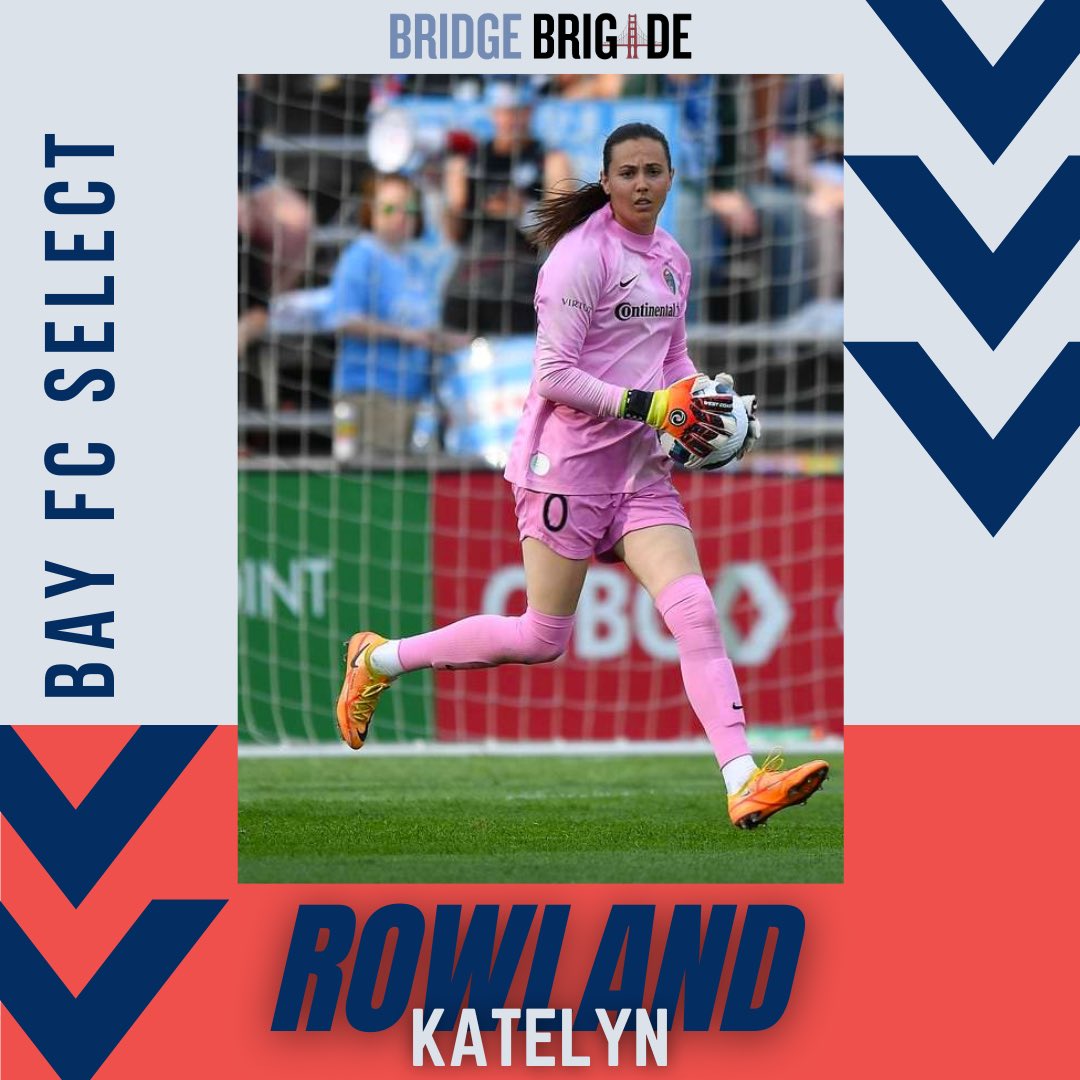 With the fourth pick of the Expansion Draft, @wearebayfc select Katelyn Rowland from @thenccourage. Welcome to the Bay, @rowland_katelyn! 

#bridgebrigade #bayfc #nwsl