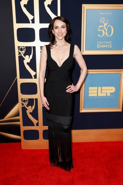 .@edenriegel at the 50th Daytime Emmy Awards #DaytimeEmmys