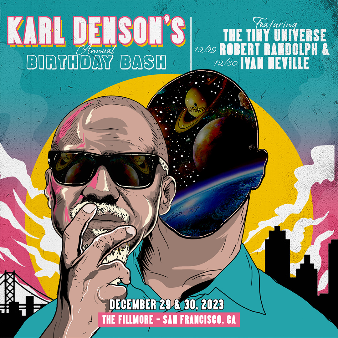 💫We've got a pair of tickets to see @KarlDenson's Annual Birthday Bash featuring The Tiny Universe, @robertrandolph, @IvanNeville & more on Saturday, December 30th at @FillmoreSF!
Follow us & Retweet for a chance to win!