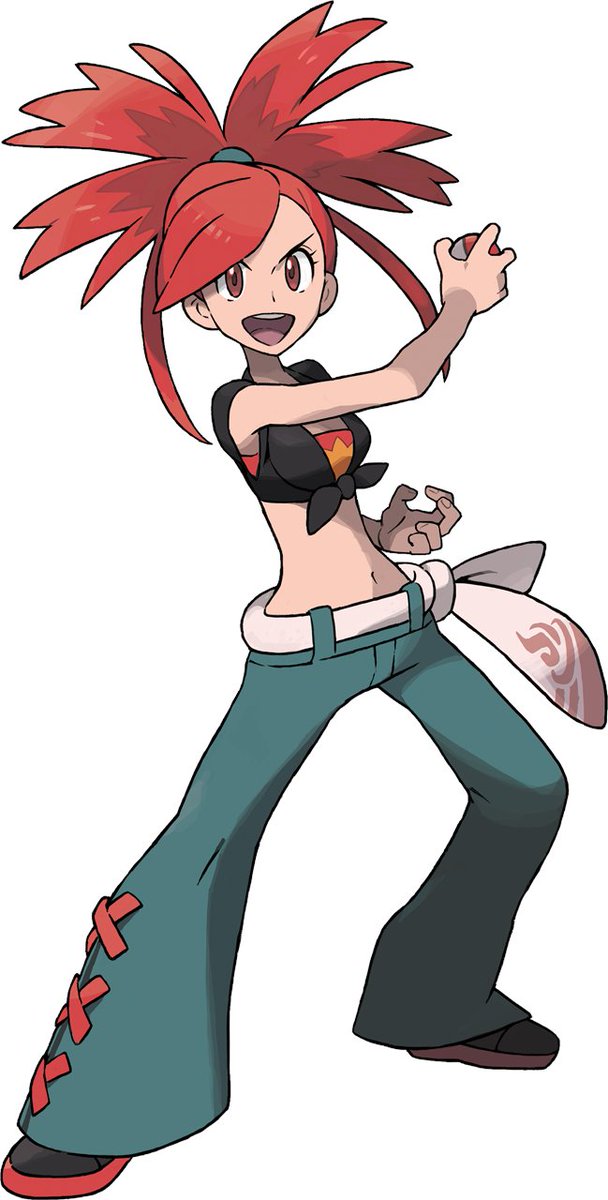SLBtweetty's tweet photo. "Peak character design" and its just a woman with long red hair https://t.co/tLusVEqpRf