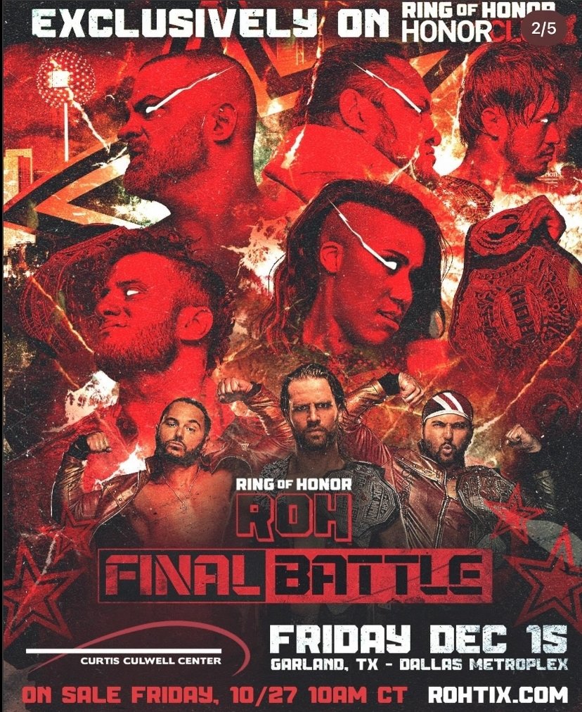 CheezecakeNinja's tweet image. OH SHIT!!!!! @Antnyhenry #ProvingGround match TONIGHT! @ringofhonor #FinalBattle #Workhorsemen