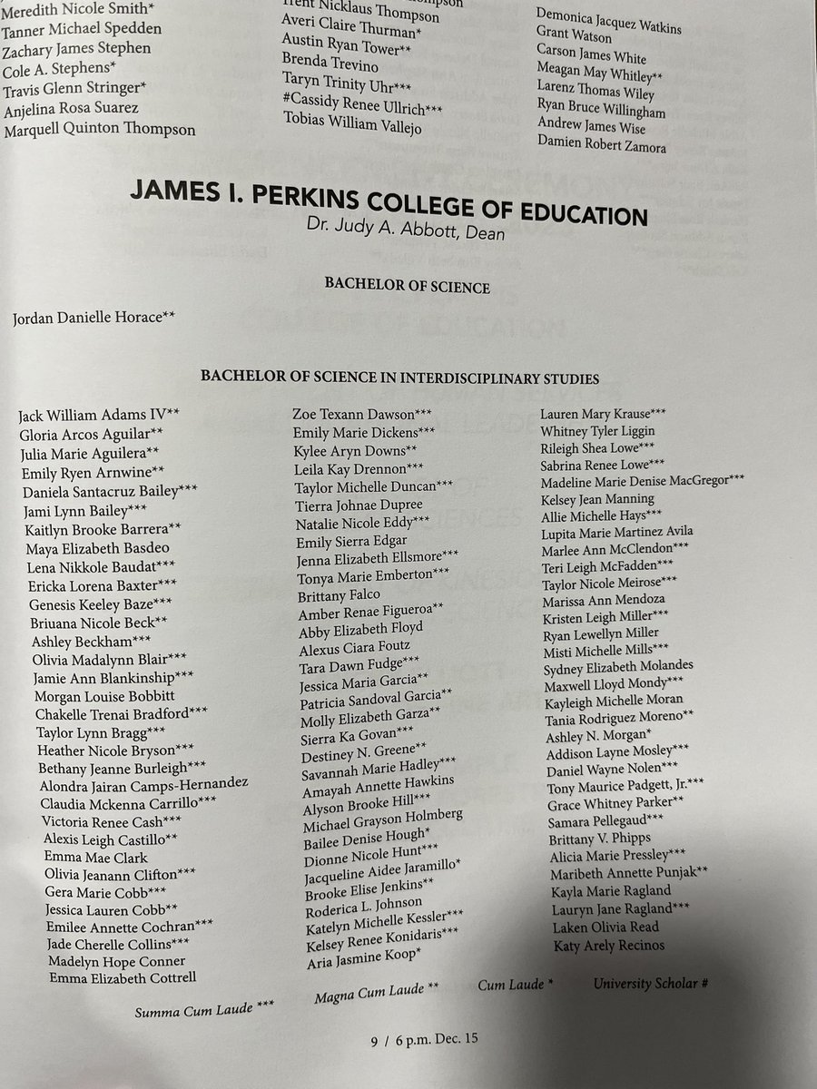Time to watch my amazing wife walk the stage and graduate Suma Cum Laude (#3 in her class) with her degree in Interdisciplinary Studies and Special Education certified. To say that Knox and I are beyond proud is an understatement! #AxeEm