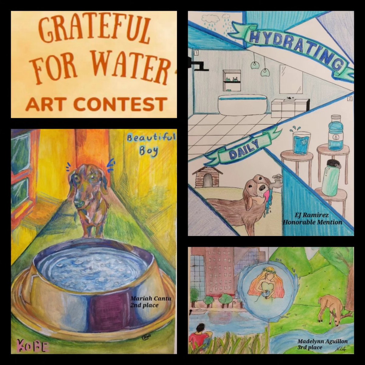 McHi Art (@mchi_artclub) on Twitter photo McAllen Public Utility's "Grateful for Water" Art Contest artists!🎉 Congratulations to Madelynn Aguillon(3rd-$50 prize), EJ Ramirez(Honorable Mention) & Mariah Cantu(2nd-$75 prize) (left-right) <a href="/misdvisualarts/">@MISDVisualArts</a> <a href="/mcallenfinearts/">McAllen ISD Fine Arts</a> <a href="/McallenHigh/">McAllen High School</a> <a href="/McAllenISD/">McAllen ISD</a> McAllen Public Utility's "Grateful for Water" Art Contest artists!🎉 Congratulations to Madelynn Aguillon(3rd-$50 prize), EJ Ramirez(Honorable Mention) & Mariah Cantu(2nd-$75 prize) (left-right) <a href="/misdvisualarts/">@MISDVisualArts</a> <a href="/mcallenfinearts/">McAllen ISD Fine Arts</a> <a href="/McallenHigh/">McAllen High School</a> <a href="/McAllenISD/">McAllen ISD</a>