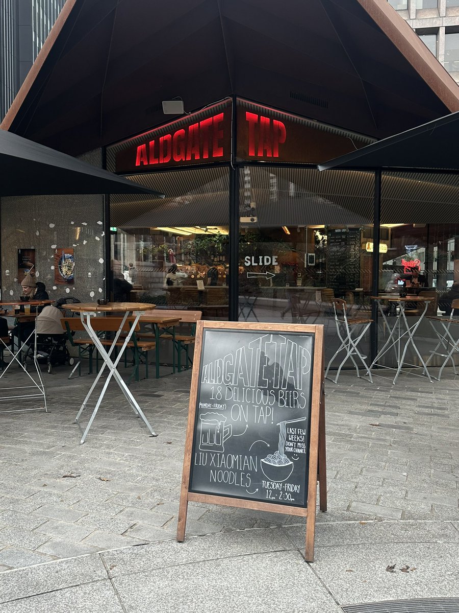 15th December is our last service at <a href="/AldgateTap/">The Aldgate Tap</a> concluding a year filled with delicious memories.

Thanks everyone who walked through our doors and shared a bowl of noodles, thank you for being a part of this journey. 

Cheers to great team and new beginnings🍻