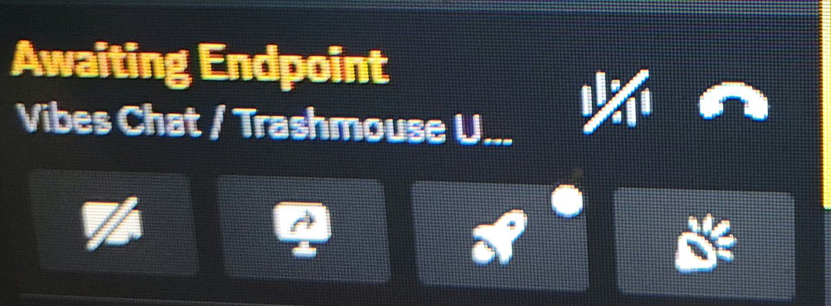 nyxoxic's tweet photo. @discord_support @discord Unable to even connect to vc and I know the party I was speaking to are able to. https://t.co/IsDIbwQaUH