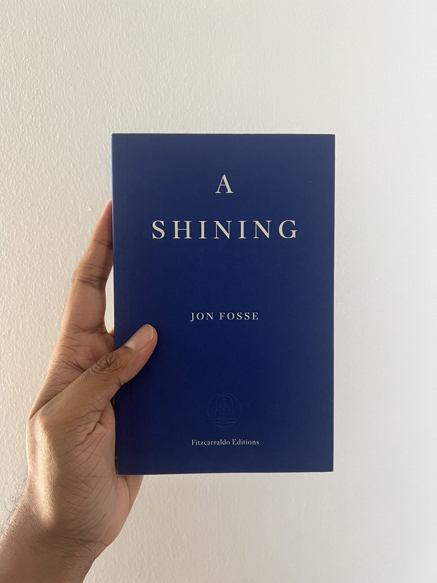 A strange little thing, a dream and a nightmare, about life and death, possibly about God and the other world. Beautiful, hallucinatory, a tad scary. This can be your entry into Jon Fosse. @FitzcarraldoEds