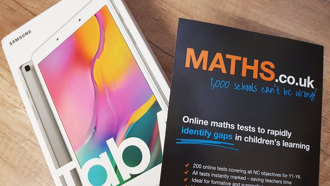 Tomorrow (Sun 17th Dec), one school will win our Christmas Giveaway! 🎁 🥳 Follow & Retweet, for a chance to win a Samsung tablet + Maths.co.uk licence 🎁🎄🥰