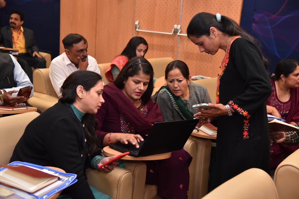 AyushmanNHA's tweet photo. #NHAworkshops
The 3 days residential training program of State PMU members on #ABDM has been concluded. It involved sessions on ABDM, along with group activities on possible action plans by States. NHA extends its best wishes and hope to see an effective implementation of ABDM. https://t.co/BCzNHnQbBf