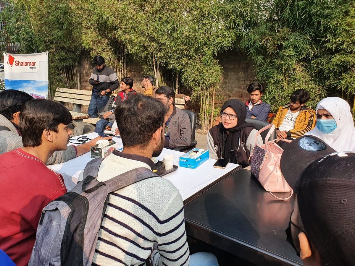 Shalamar Hospital extends a caring touch at NCBA&amp;E! Our Health Camp brought specialized consultations from dedicated doctors, addressing health and nutrition concerns for students. Thank you to everyone who joined us for a healthier community! #communitywellness #HealthyLiving