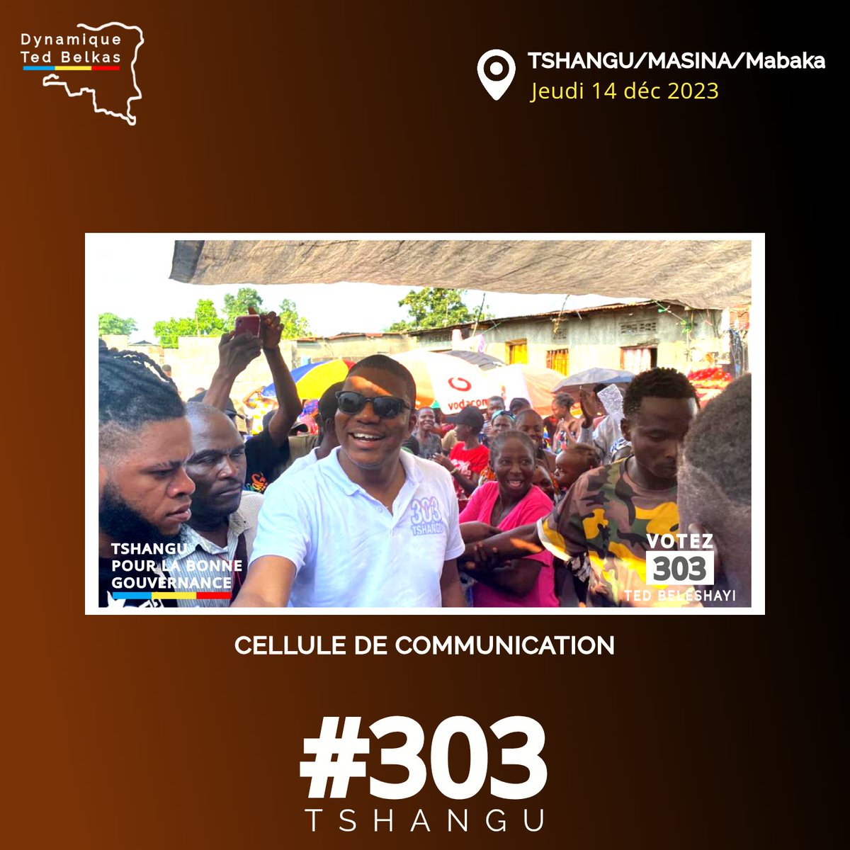 Chrisnkunda3's tweet photo. #TEAM_BELKAS303
Ils n'ont pas voulu rater l'occasion d'échanger ce jeudi 14 déc avec leur ticket gagnant, l'Hon. @juantedbelkas . Mobilisés comme un seul homme, les habitants de #Mabaka ont à leur tour réservé un accueil chaleureux à celui qu'ils appellent "Papa KANGA MIYIBI" https://t.co/ijMParqoOm