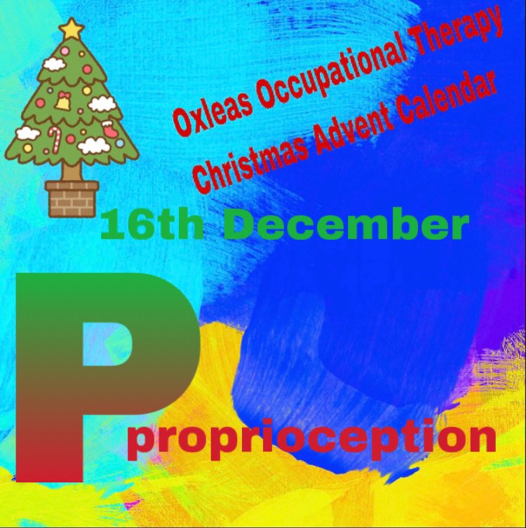 Ox_OTs's tweet photo. P for proprioception. Our community MH OTs are trained in sensory modulation, proprioception is a sensory input to our muscles & their location. This sensory input can support regulation & reduce sensory overload #SensoryModulation #OT #Oxleas @OxleasNHS @DonveOxleas @Ox_OTs https://t.co/F0x9YWpwud