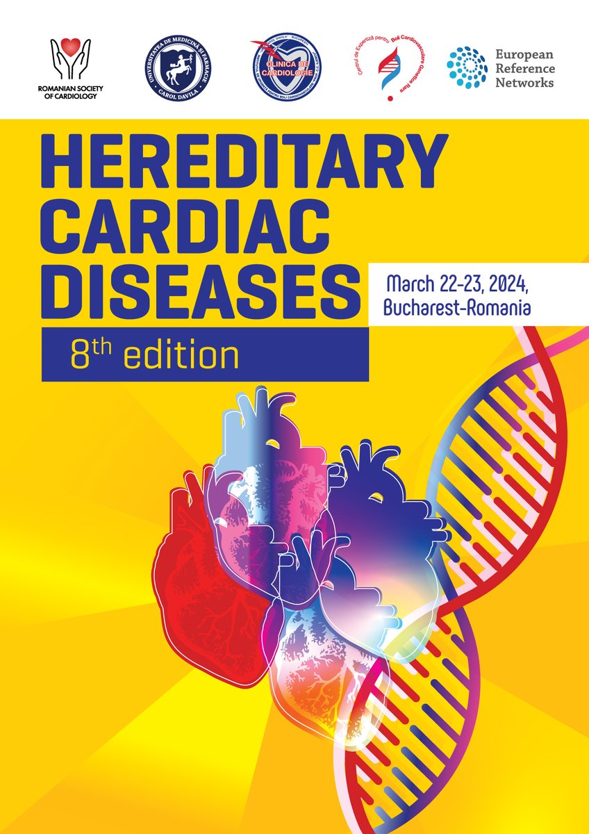 Ruxandra Jurcut (@rjurcut) on Twitter photo Mark your agendas - March 22-23, 2024 for the 8th edition of the Hereditary Cardiac Diseases course. International faculty, English language, posters and clinical cases - fantastic event you should attend! <a href="/arbelo_e/">Elena Arbelo</a> <a href="/dr_pavia/">Pablo Garcia-Pavia</a> <a href="/IacopoOlivotto/">iacopo olivotto</a> <a href="/KristinaHaugaa/">Kristina Haugaa</a> <a href="/rbarvil/">Roberto Barriales-Villa</a> <a href="/jpkaski/">Juan Pablo Kaski</a> Mark your agendas - March 22-23, 2024 for the 8th edition of the Hereditary Cardiac Diseases course. International faculty, English language, posters and clinical cases - fantastic event you should attend! <a href="/arbelo_e/">Elena Arbelo</a> <a href="/dr_pavia/">Pablo Garcia-Pavia</a> <a href="/IacopoOlivotto/">iacopo olivotto</a> <a href="/KristinaHaugaa/">Kristina Haugaa</a> <a href="/rbarvil/">Roberto Barriales-Villa</a> <a href="/jpkaski/">Juan Pablo Kaski</a>