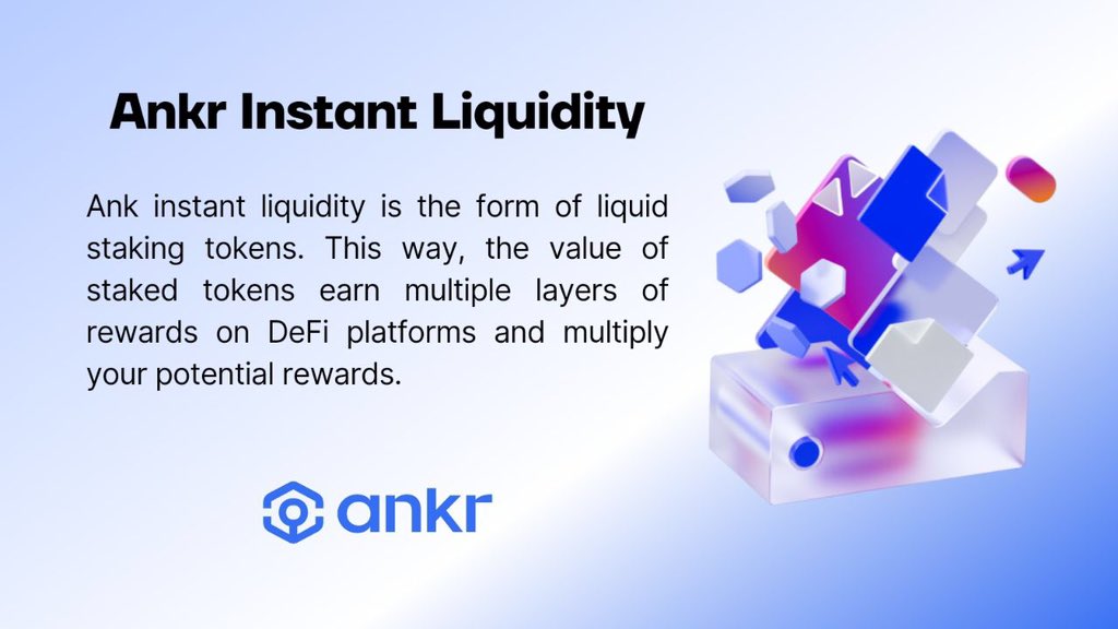 Unlock instant liquidity and fast-track your trading journey with #AnkrInstantLiquidity. Seamlessly access liquidity pools and empower your transactions like never before. Join the liquidity revolution! 🚀💧 #Ankr #CryptoLiquidity $ANKR