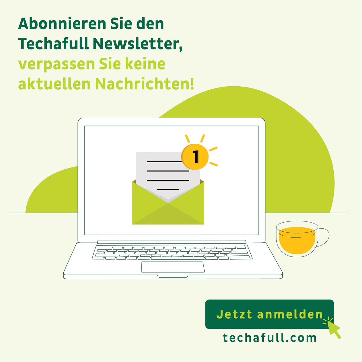 📣 Seien Sie smart mit Techafull! 🚀💡 Verpassen Sie keine exklusiven Angebote und Sicherheitstipps! Melden Sie sich für unseren Newsletter an und werden Sie Teil unserer Community. 🌟 Erhalten Sie Branchen-News & Expertentipps. Jetzt anmelden: klick hier 👍 #TechafullNewsletter