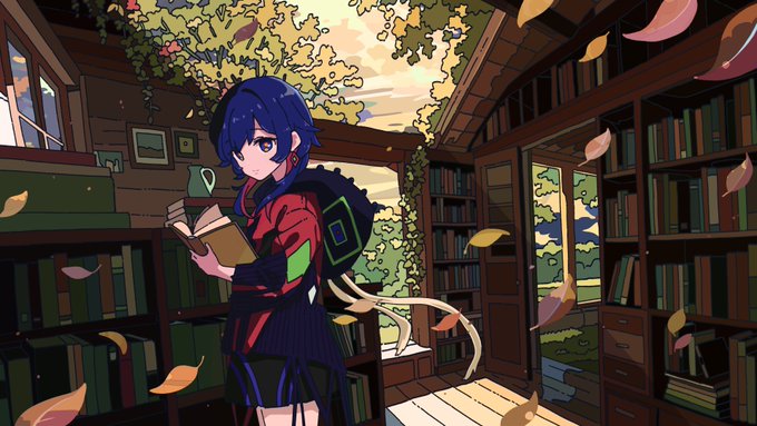 「holding library」 illustration images(Latest)