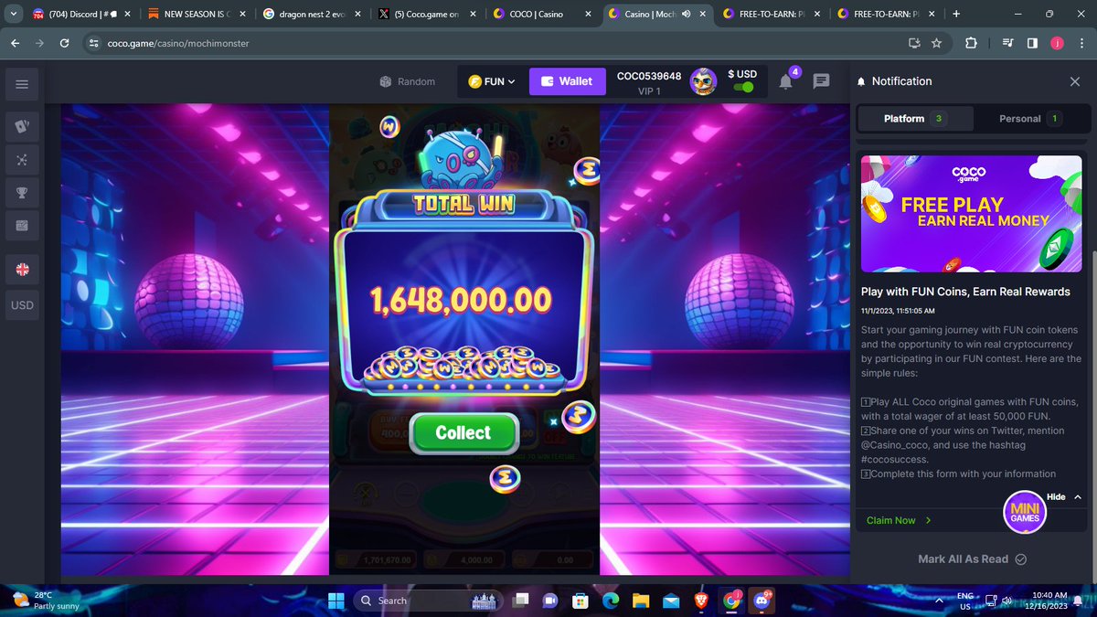1M 🫢🫢🫢 #cocosuccess
<a href="/Casino_coco/">Coco.game</a>