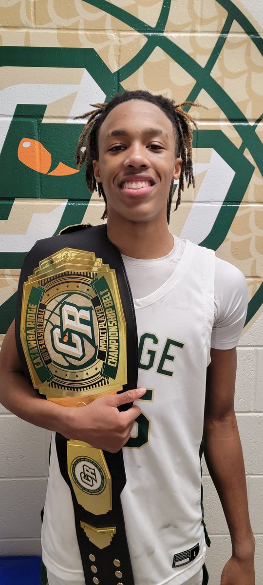 Big Congratulations to Q for earning our Impact Player Championship Belt for his 22pt, 5s, 4r, &amp; 3a effort in our 84-51 over NAFO tonight at the Arena!

Congrats <a href="/quhhh5/">Q Webb</a>! 

#Ridgeboys