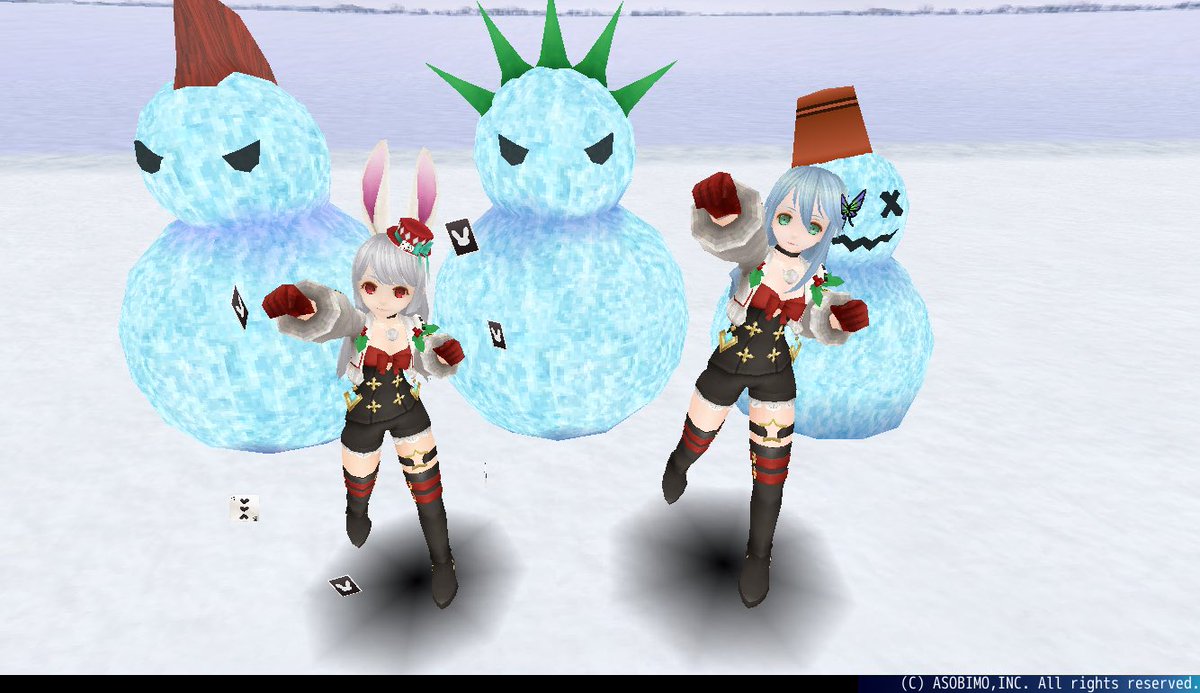o2rpy's tweet image. 厳つい雪だるまつくた