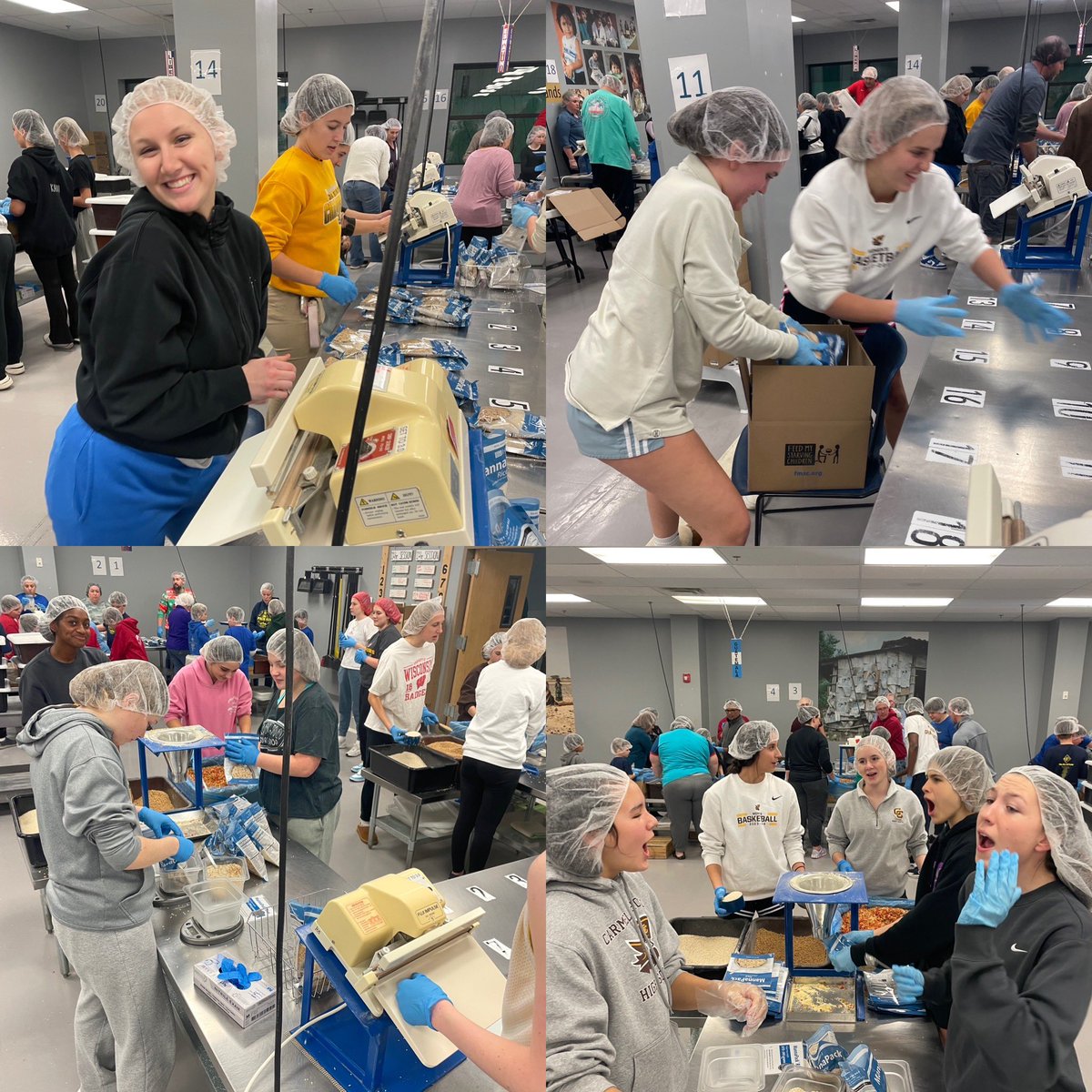 CorsairsGBB's tweet photo. One of our core values as a program is Servant Leadership. It is important to serve those in our community and beyond. Tonight we participated in a Feed My Starving Children packing session @fmsc_org #servantleadership #traditionnevergraduates https://t.co/aGxJcN6zRO