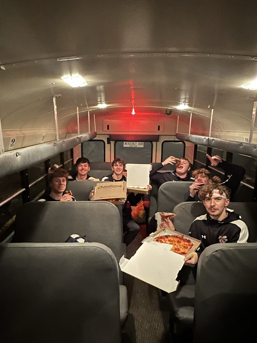 WautomaBoysBB's tweet photo. Big thank you to @swise24 and the rest of his Appleton @ChristPizza staff for supplying the post game meal tonight! Thank you so much for your support! https://t.co/lycBitJ9Q5