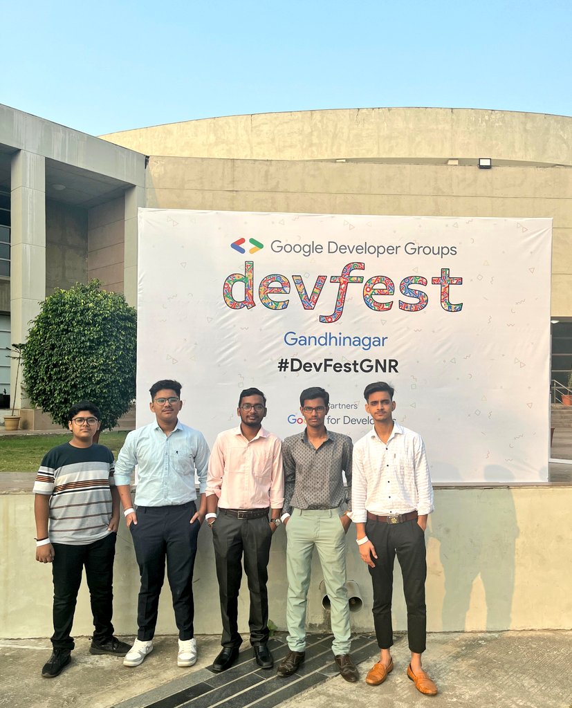 👋 Hey tech enthusiasts!

 If you're around, don't be shy—say hi and let's connect at Devfest Gandhinagar !  🚀🌐 #DevFestGandhinagar #DevFestGNR #GDGGNR #TechNetworking