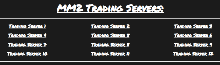 mm2 trading servers 