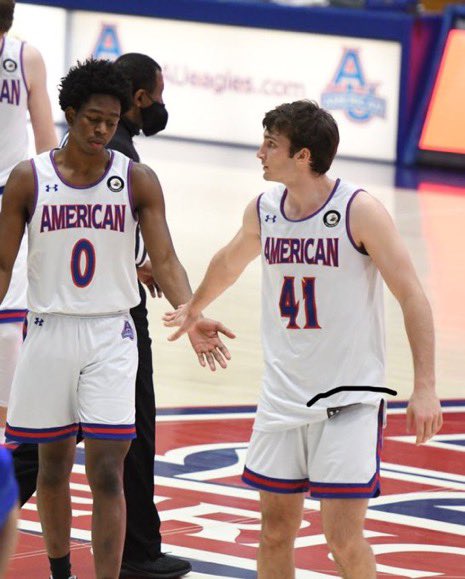 Extremely blessed to receive my first D1 offer from American University. Thank you Coach Simpkins and American University for this amazing opportunity!! @JCPatriotsHoops @TeamThrillUAA @AUeagles @CoachDSimpkins