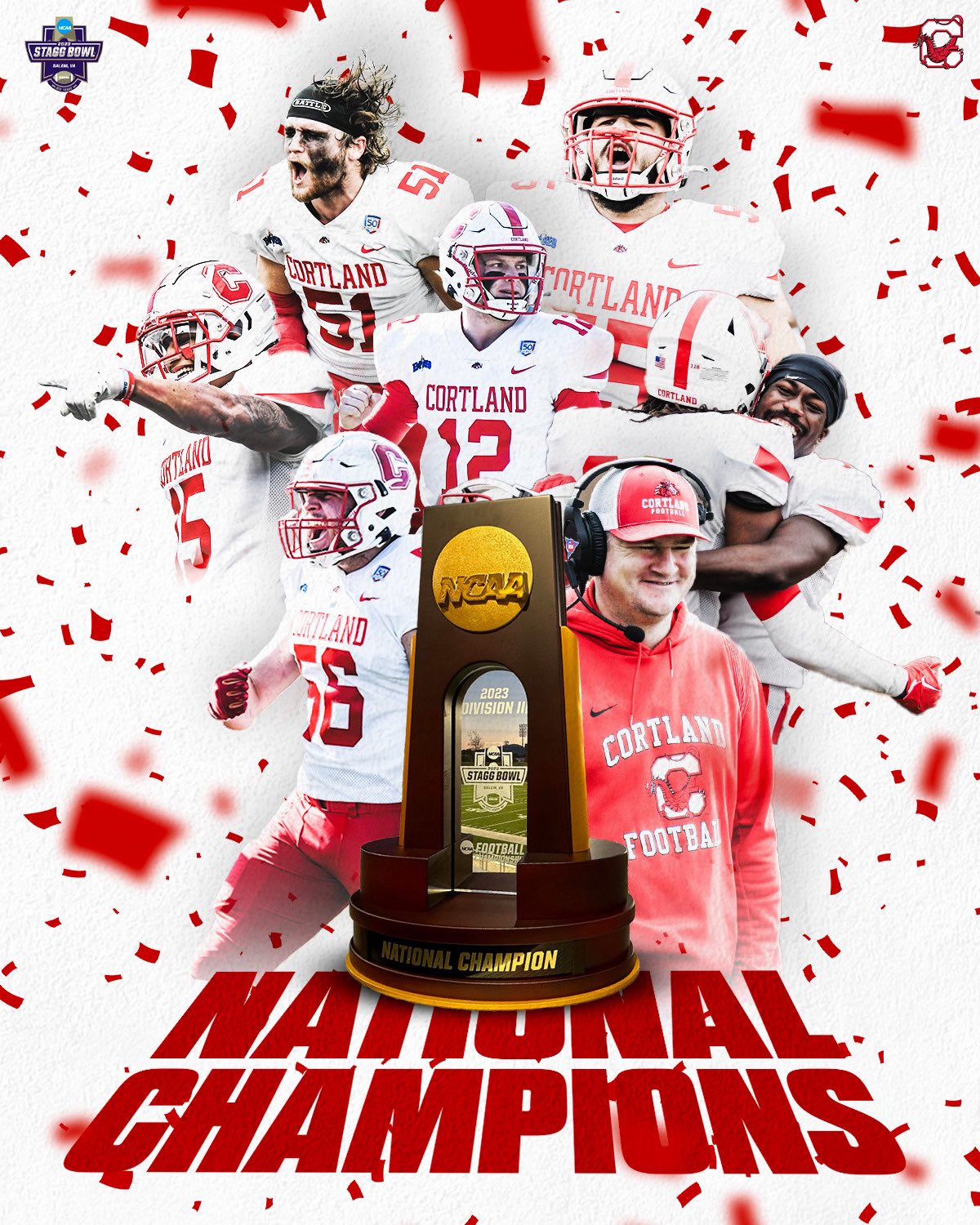 Cortland football wins NCAA Division III national title