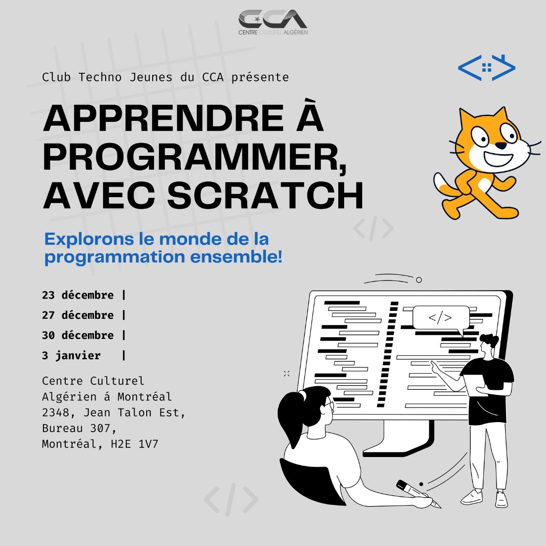 Une autre formation pour les #enfants avec @mitavatar Cette fois c'est pour les 8 à 12 ans et cela les journées suivantes : 23, 27 et 30 décembre 03 janvier 10h00 - 11h30 Pour inscrire votre enfant : eventbrite.ca/e/billets-appr… Nombre de places très limitées!