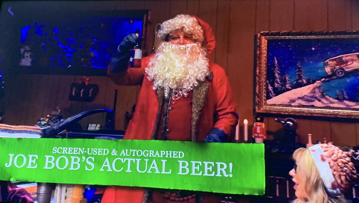 That gonna be one expensive beer #TheLastDriveIn #CreepyChristmas #MutantFam #FFBMovieNight #TheBrain