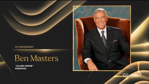 SoapsSpoilers's tweet image. Minx took this image. Remembering Ben Masters. Again, I apologize. I can't get them all. 😭 #Passions