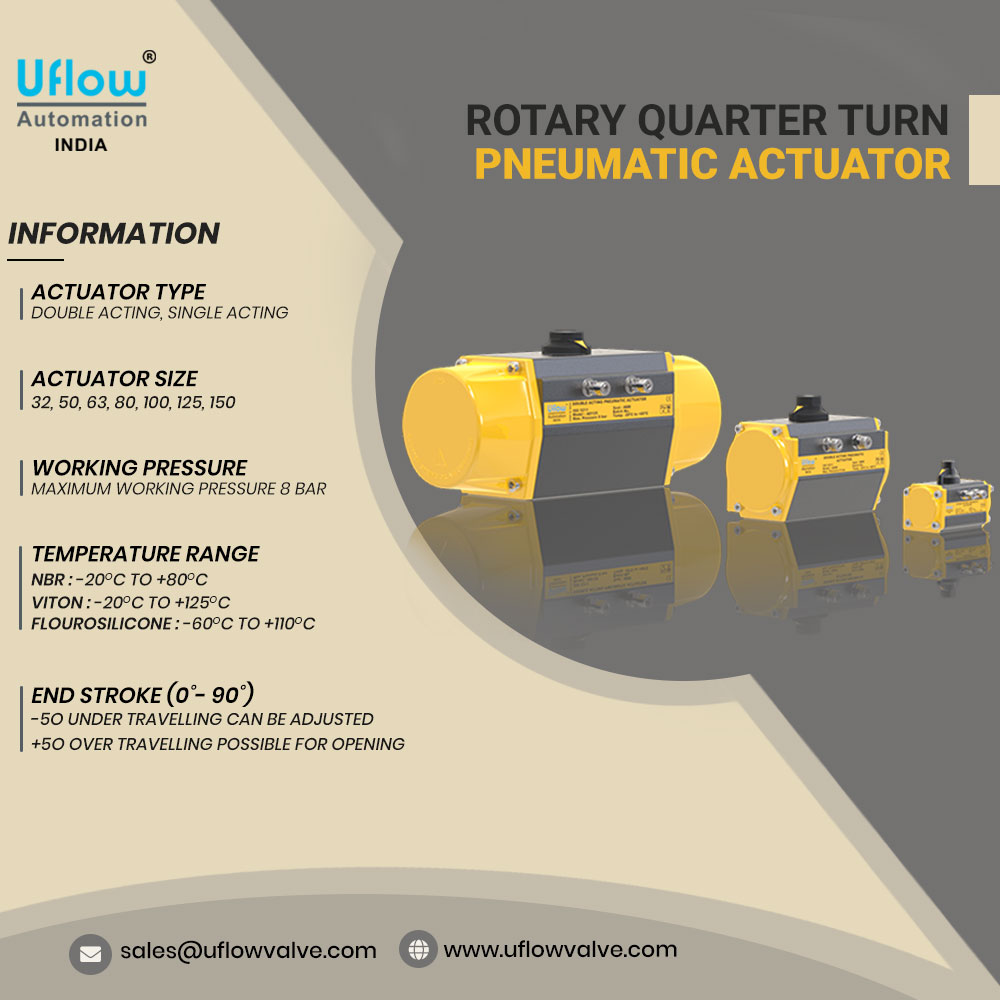 Uflow Automation Pneumatic Actuator Manufacturer And Supplier In India

uflowvalve.com/pneumatic-actu…

#PneumaticActuatorValve #ActuatorValve #ValveAutomation #IndustrialValves #ProcessControl #EngineeringWorld #Technology  #AutomationTechnology  #Socialmediamarketing #Engineering