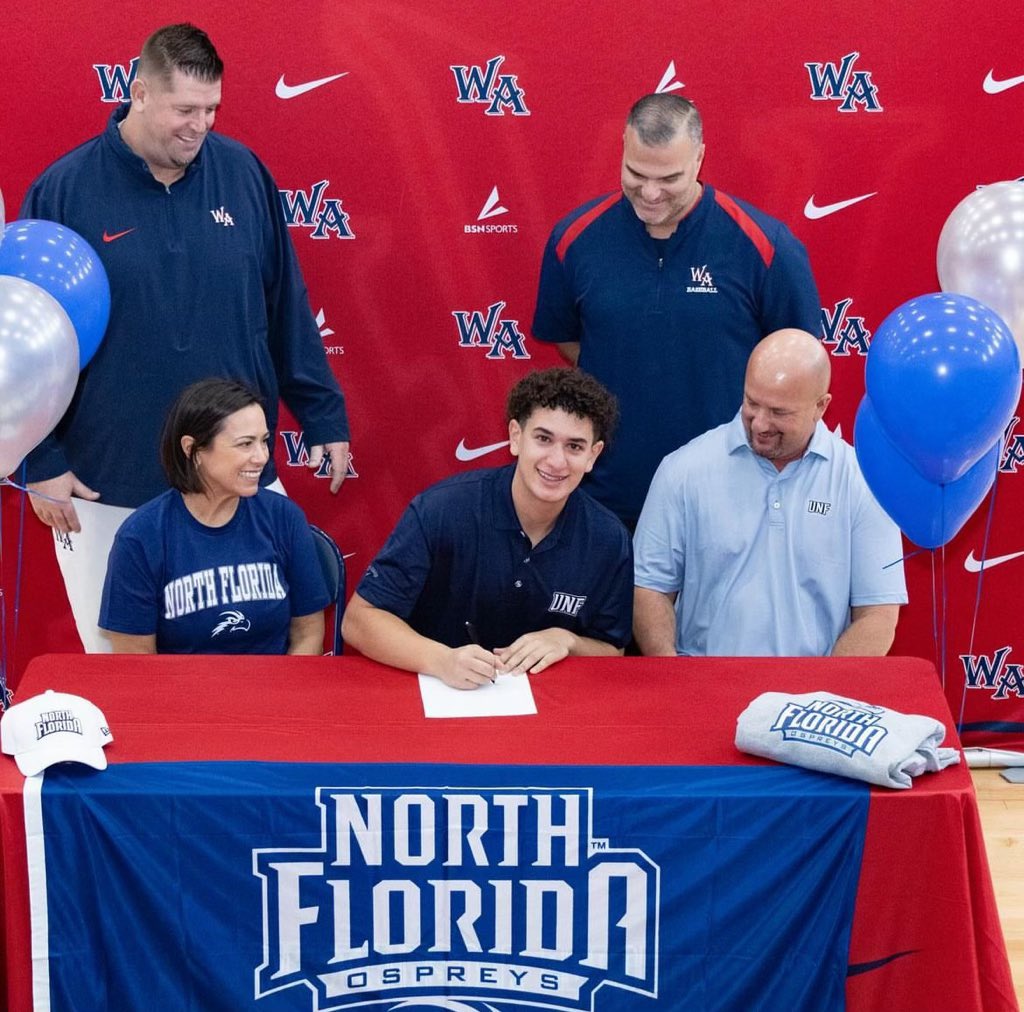 Congratulations to Colin Cartagena <a href="/colin_cartagena/">Colin Cartagena</a> on signing with <a href="/UofNorthFlorida/">University of North Florida</a>‼️ We are so proud of you!