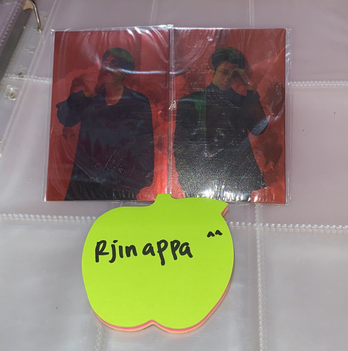 rjinappa's tweet image. WTS WANT TO SELL
Film card BTS MOTS ON:E Concept Photobook Jhope dan Namjoon RM Hoseok

Ready ina ✅
Bisa 🍊
Good condi ✅
Mau cek condi bisa dm

💸 takeall 7k
❌adm 🍊 + pack

#wtsbts #pcbts #jhope #rm #namjoon #hoseok #bts #army