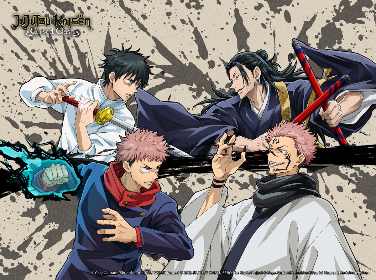 JUJUTSU KAISEN CURSED CLASH on X: A commemorative illustration has been  revealed! #YutaOkkotsu and #SuguruGeto from JUJUTSU KAISEN 0 will join the  battle in JUJUTSU KAISEN CURSED CLASH! Please stay tuned for