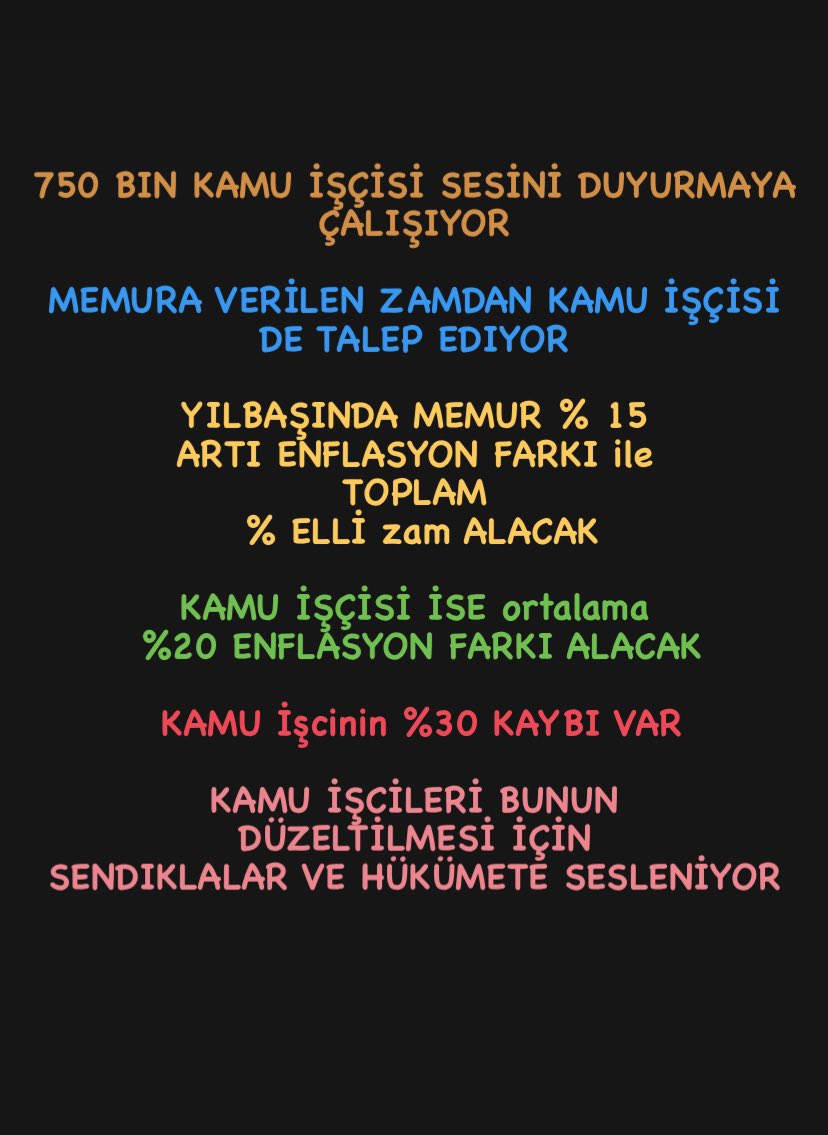 #kamuişçisizamistiyor <a href="/hakiskonf/">HAKİŞ KONFEDERASYONU</a> <a href="/csgbakanligi/">T.C. Çalışma ve Sosyal Güvenlik Bakanlığı</a>