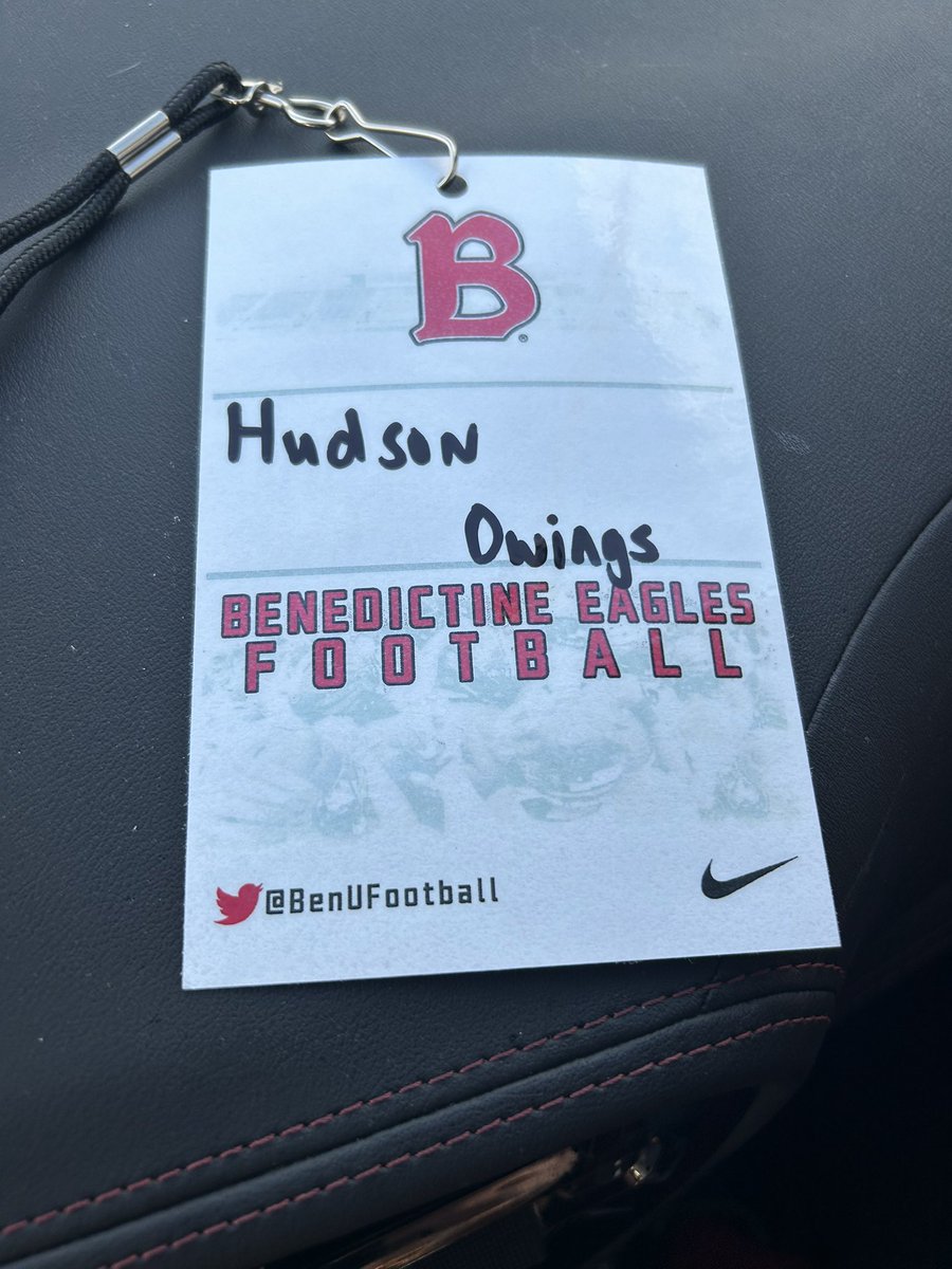 Hudson Owings (@owingshudson) on Twitter photo Had a great visit at Benedictine University. Thank you for the invite <a href="/Coach_Schroeder/">Jim Schroeder</a>!
<a href="/BHSNFootball/">Bloomington North Football</a> <a href="/ScottBless/">Scott Bless</a> <a href="/IndianaPreps/">Indiana Preps</a> Had a great visit at Benedictine University. Thank you for the invite <a href="/Coach_Schroeder/">Jim Schroeder</a>!
<a href="/BHSNFootball/">Bloomington North Football</a> <a href="/ScottBless/">Scott Bless</a> <a href="/IndianaPreps/">Indiana Preps</a>