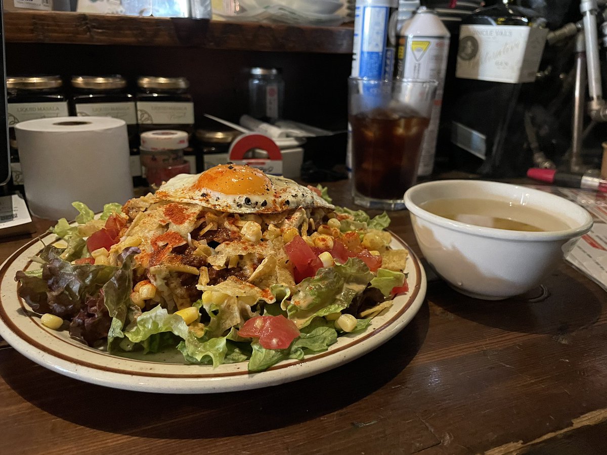 ether512's tweet image. タコライスわんぱく盛り‼️
#takiey
#ランチ