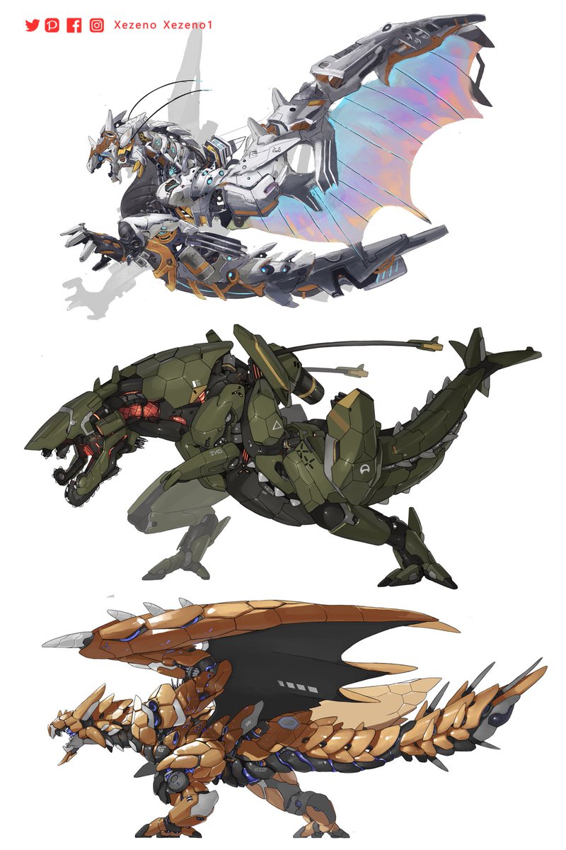 「More MH x ZOIDS 」|Marcus Hiiのイラスト